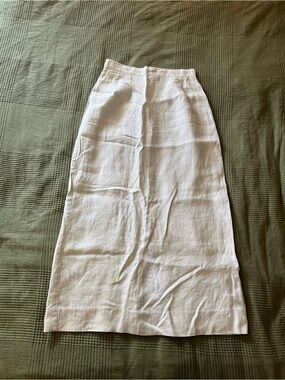 Vintage Linen Skirt